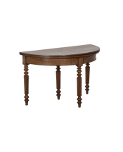 Demi Circle Folding Table