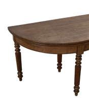 Demi Circle Folding Table