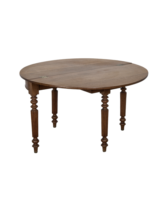 Demi Circle Folding Table