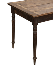Distressed Black Table