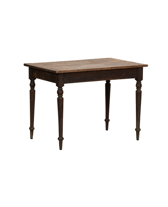 Distressed Black Table