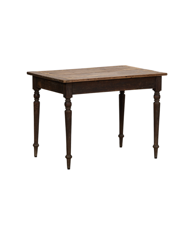 Distressed Black Table