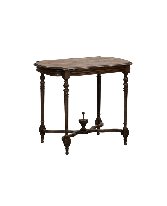 Cross Bottom Napolean Table