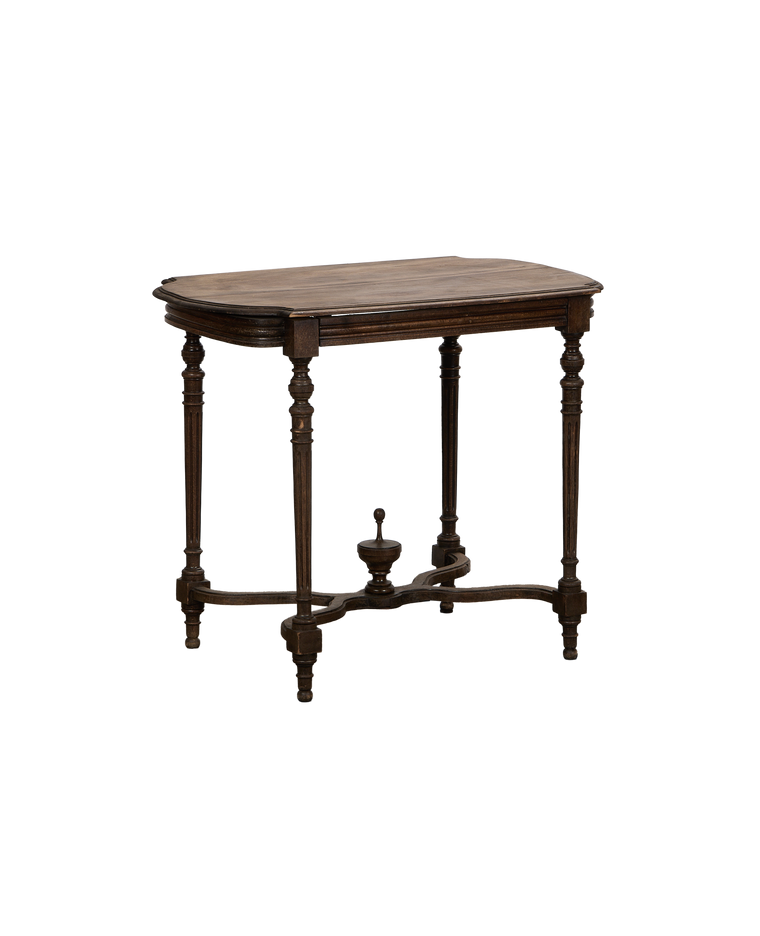 Cross Bottom Napolean Table