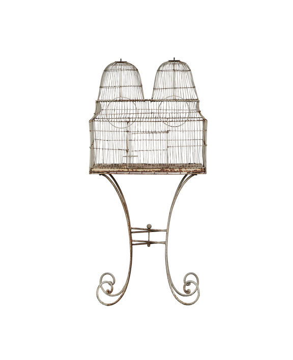 Twin Dome Bird Cage