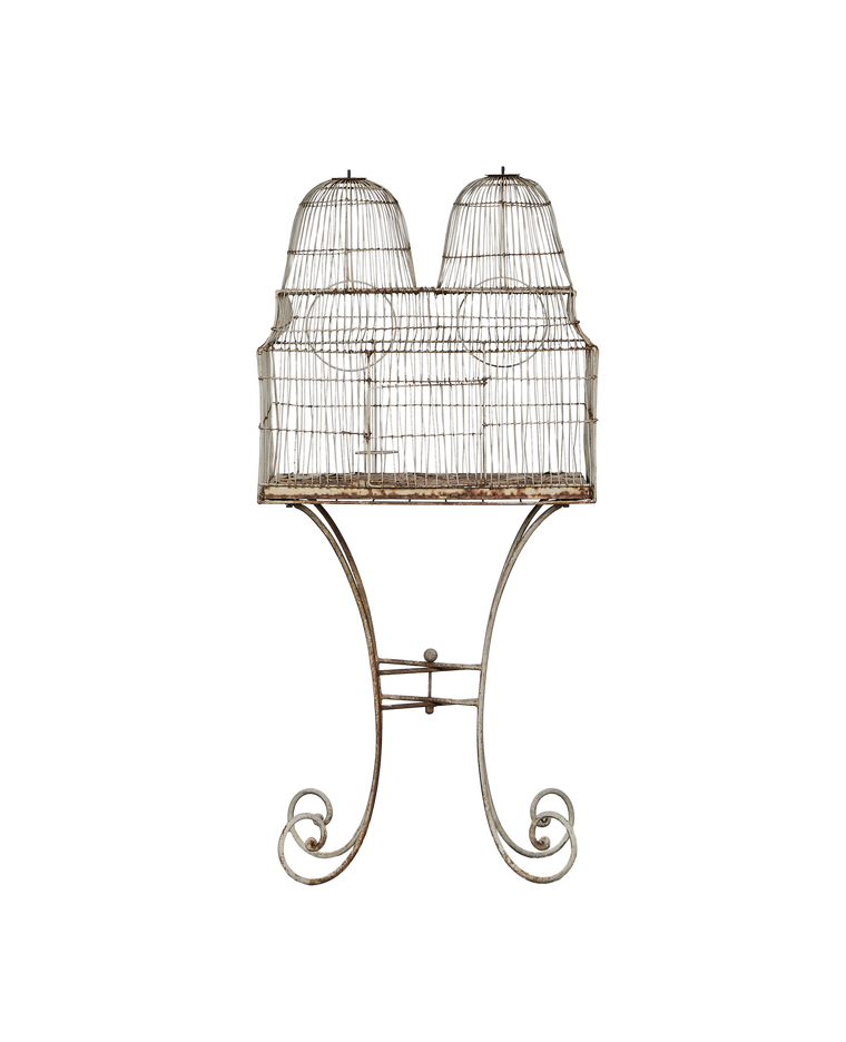 Twin Dome Bird Cage