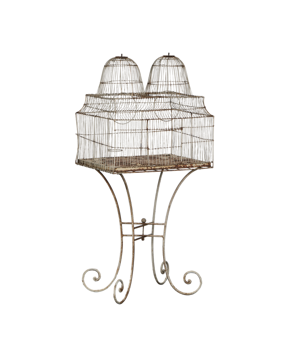 Twin Dome Bird Cage