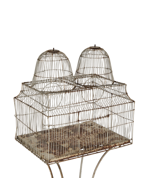 Twin Dome Bird Cage