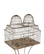 Twin Dome Bird Cage