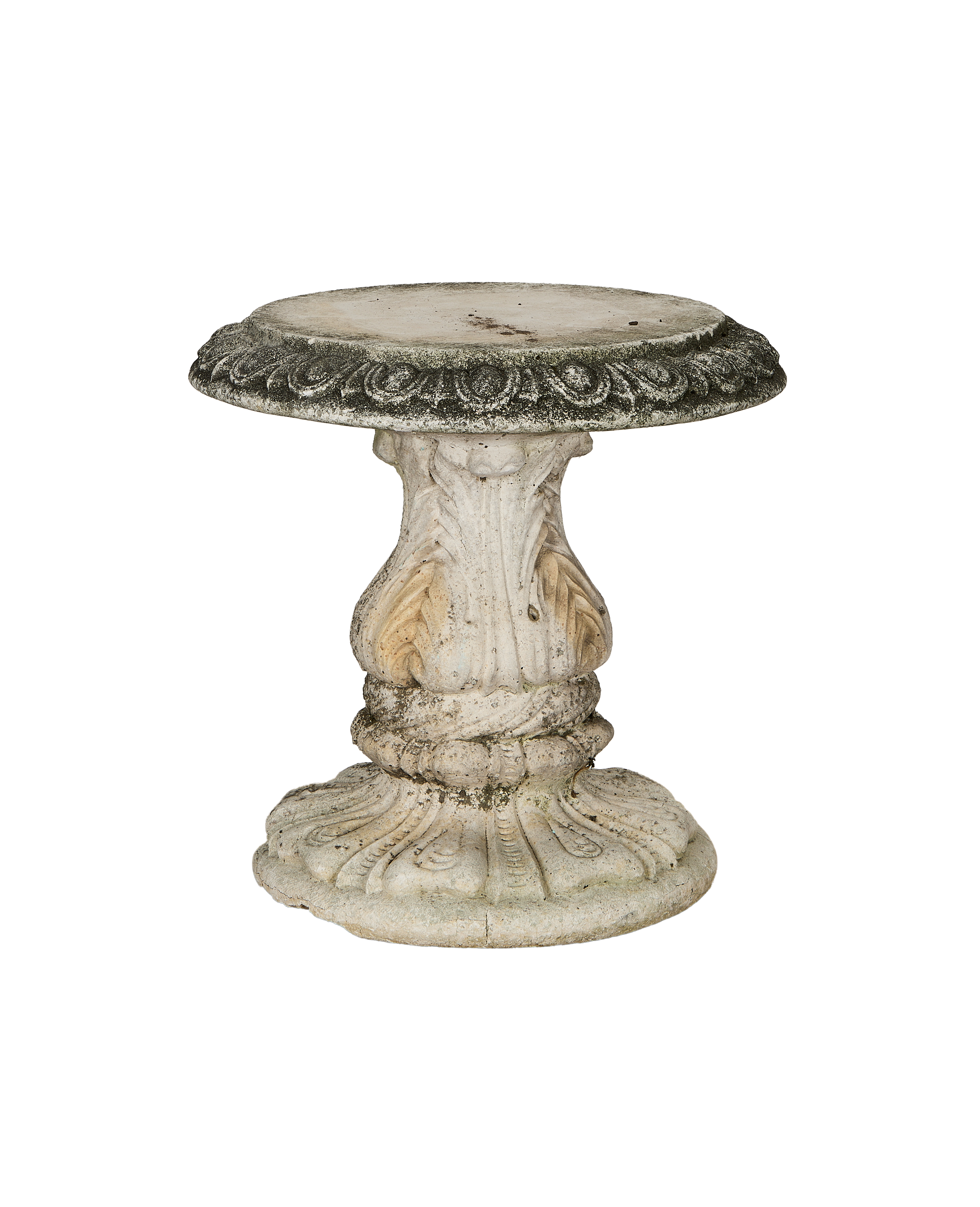 Corinthian Stone Pedestal