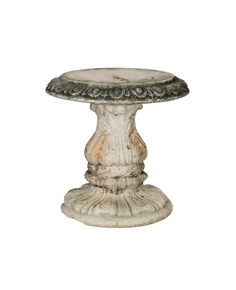 Corinthian Stone Pedestal
