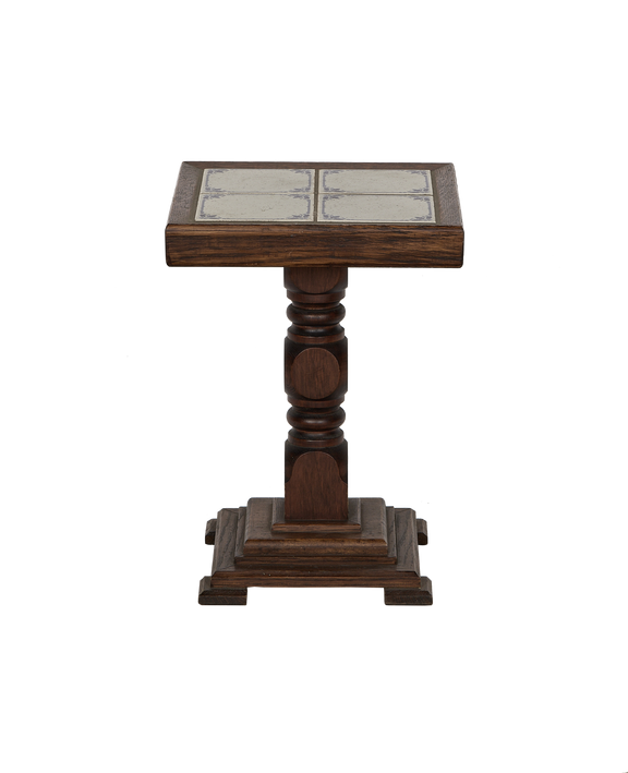 Delft Tile Side Table
