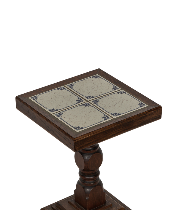 Delft Tile Side Table