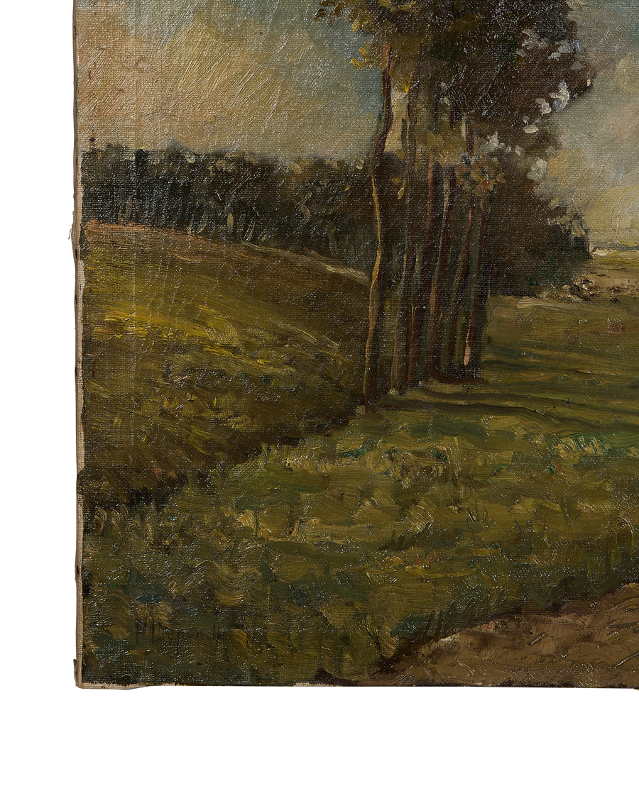 Landscape Painting - Thatched Home - Image 2