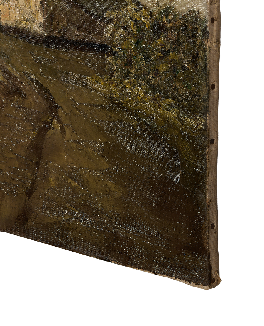 Landscape Painting - Thatched Home - Image 3