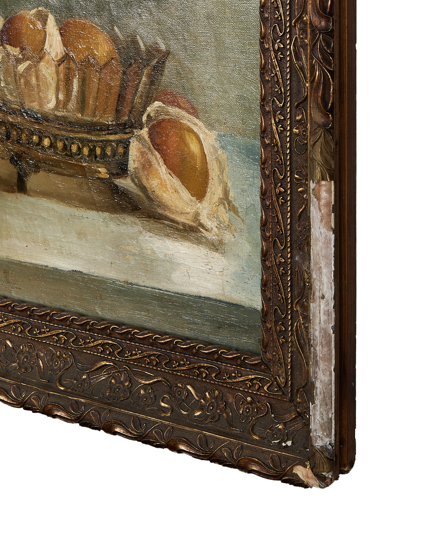 Framed 1897 Still Life Painting - Image 3