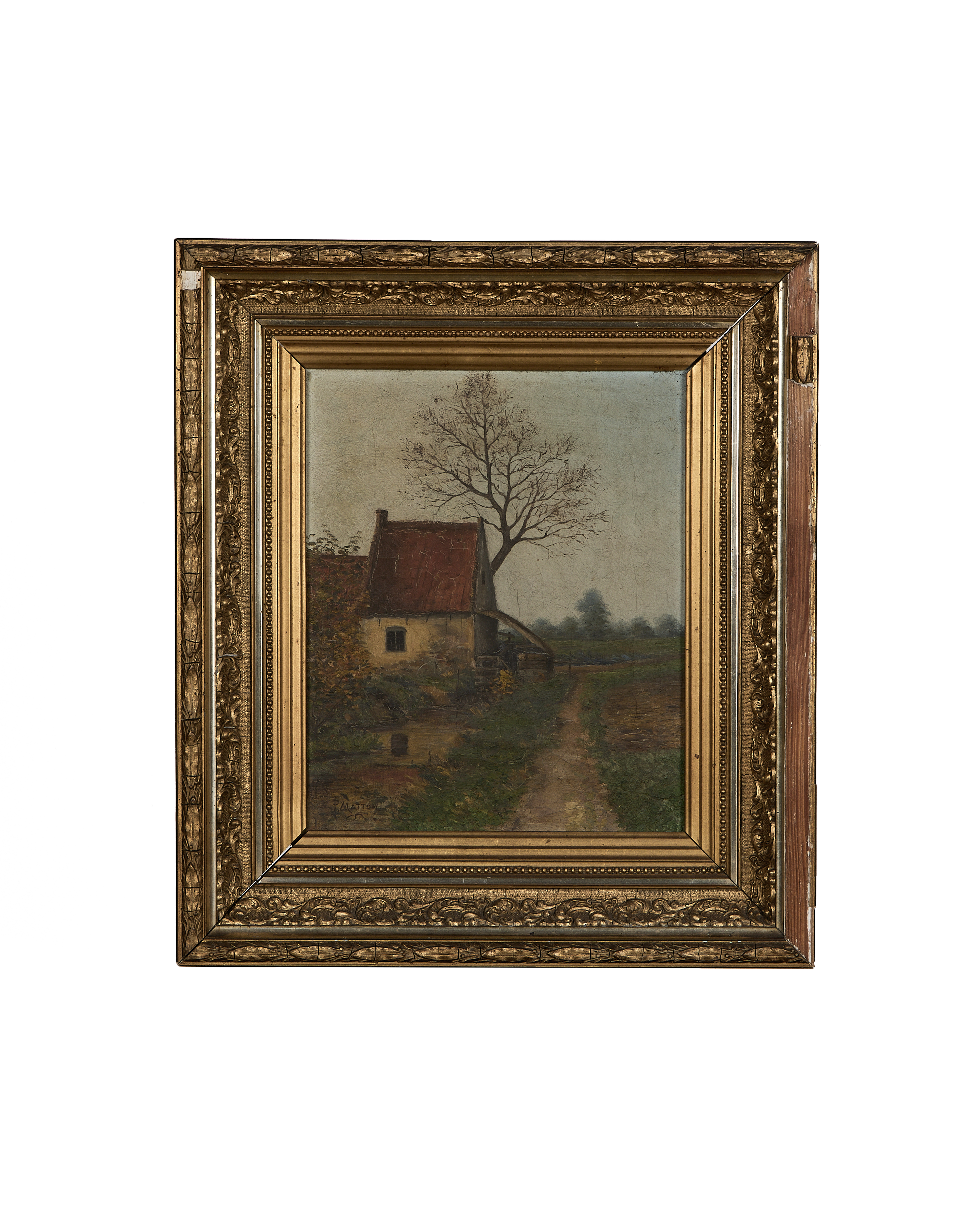 Framed Landscape Painting