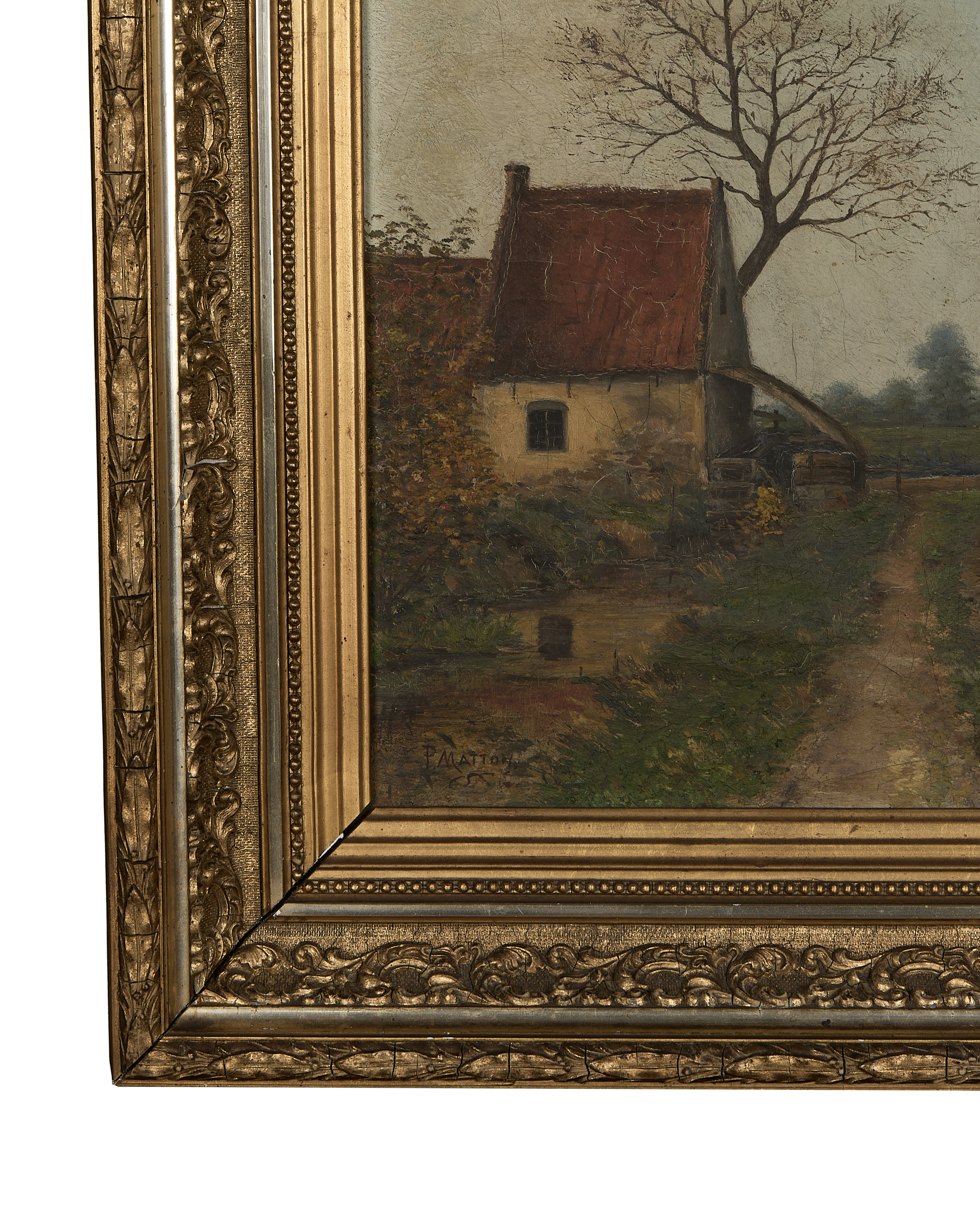 Framed Landscape Painting - Image 2