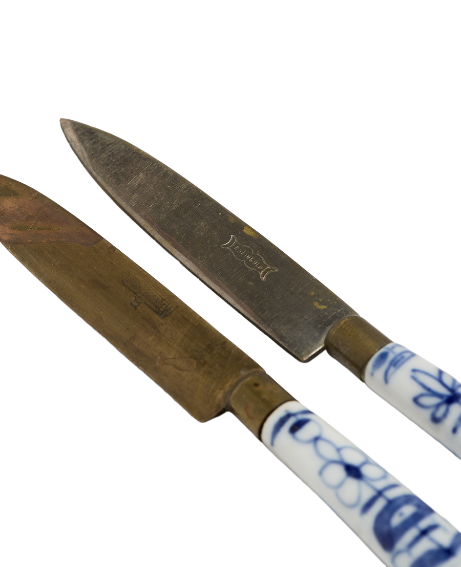 1900s Porcelain Fruit Knife - Per Piece - Image 2