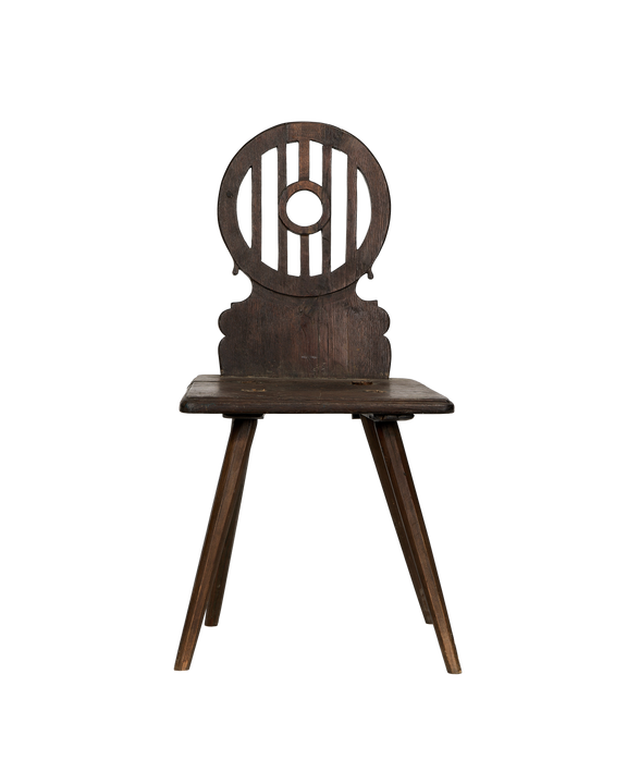 Folk Roundel Decorative Chair