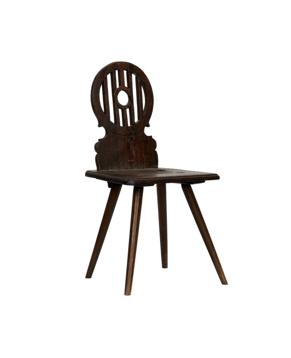 Folk Roundel Decorative Chair