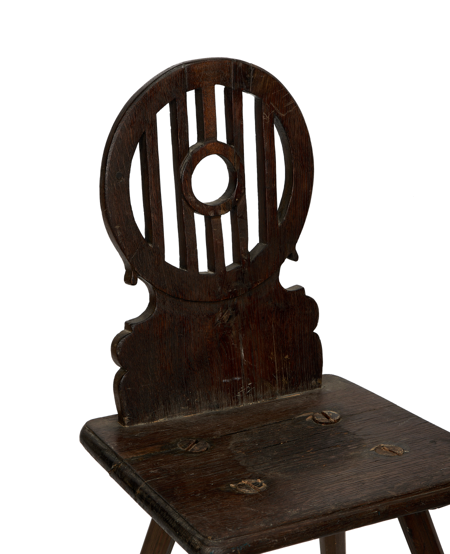 Folk Roundel Decorative Chair - Image 3