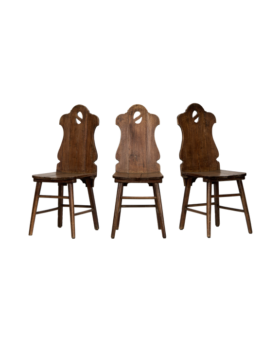 Folk Shield Back Chair