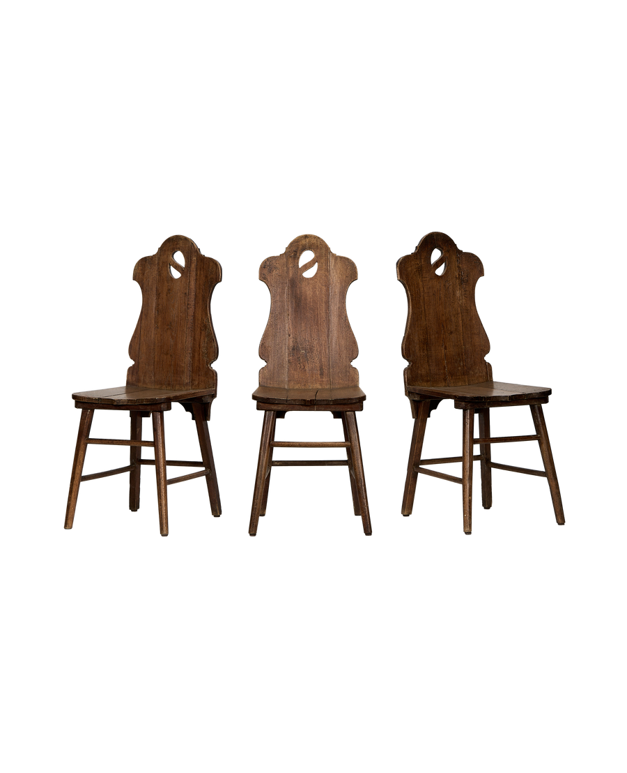 Folk Shield Back Chair - Image 2