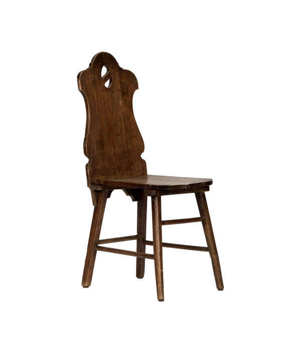 Folk Shield Back Chair