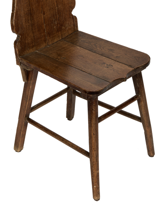 Folk Shield Back Chair