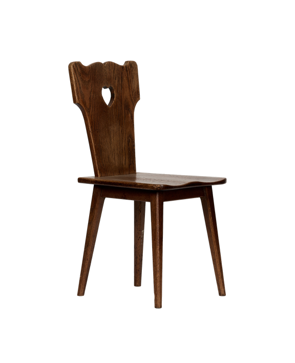 Heart Back Country Chair