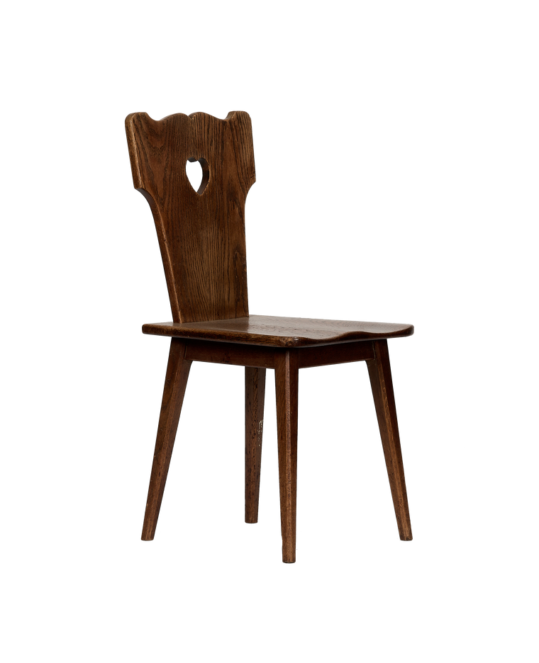 Heart Back Country Chair