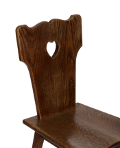 Heart Back Country Chair