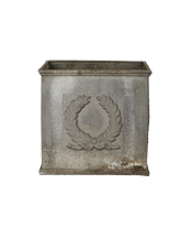 Square Zinc Planter