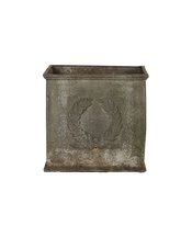 Square Zinc Planter