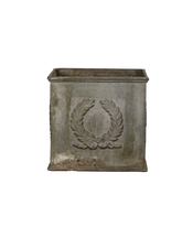 Square Zinc Planter