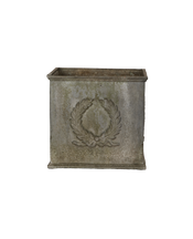 Square Zinc Planter