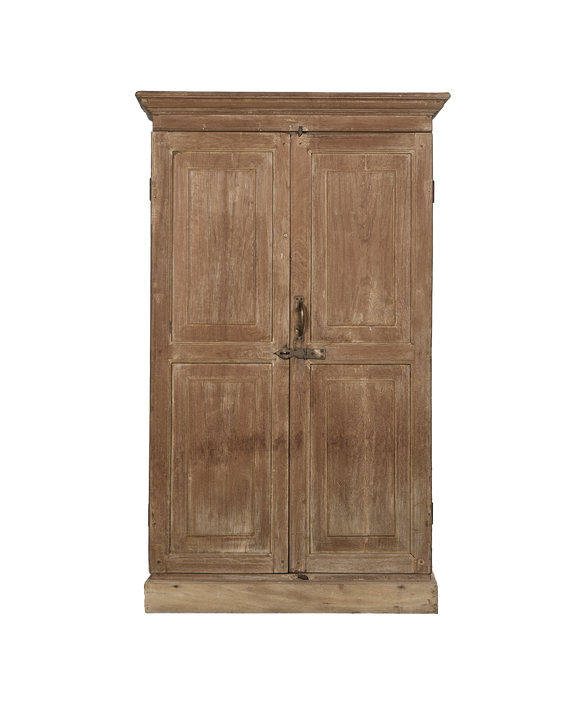 Wood Cabinet - Bleached
