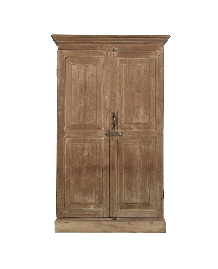 Wood Cabinet - Bleached