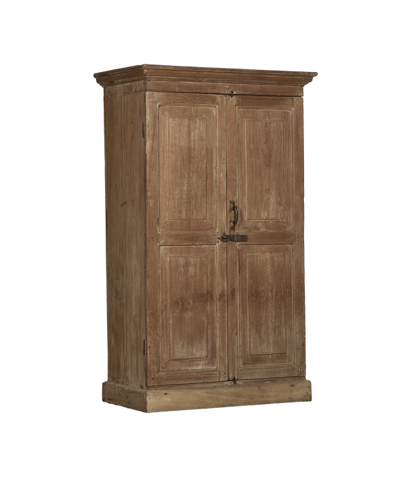 Wood Cabinet - Bleached