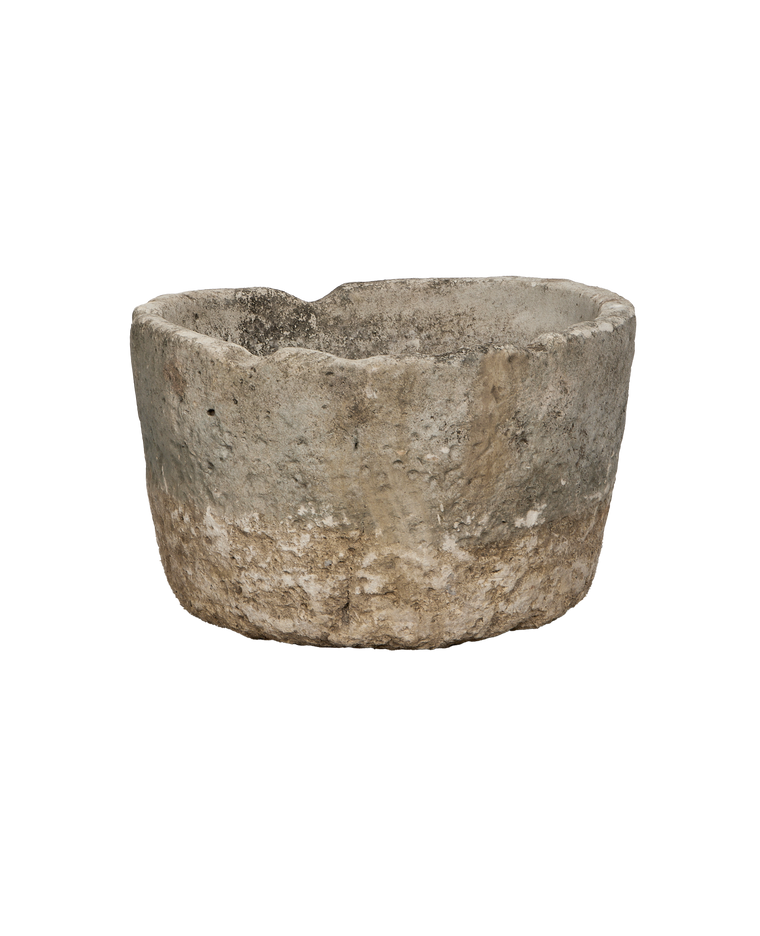 Limestone Trough - Round