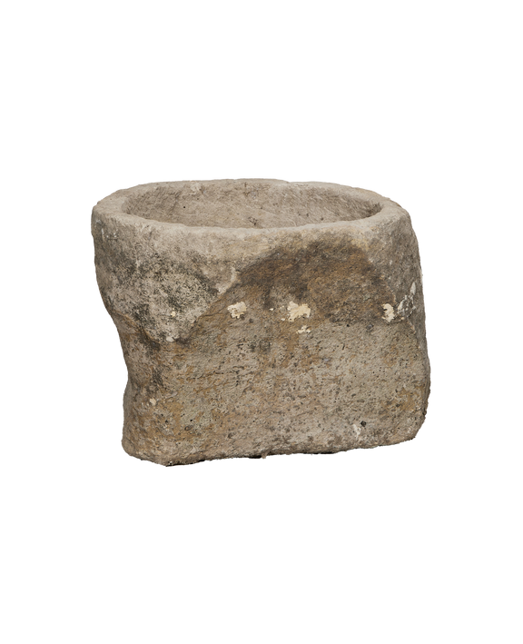 Limestone Trough - Round