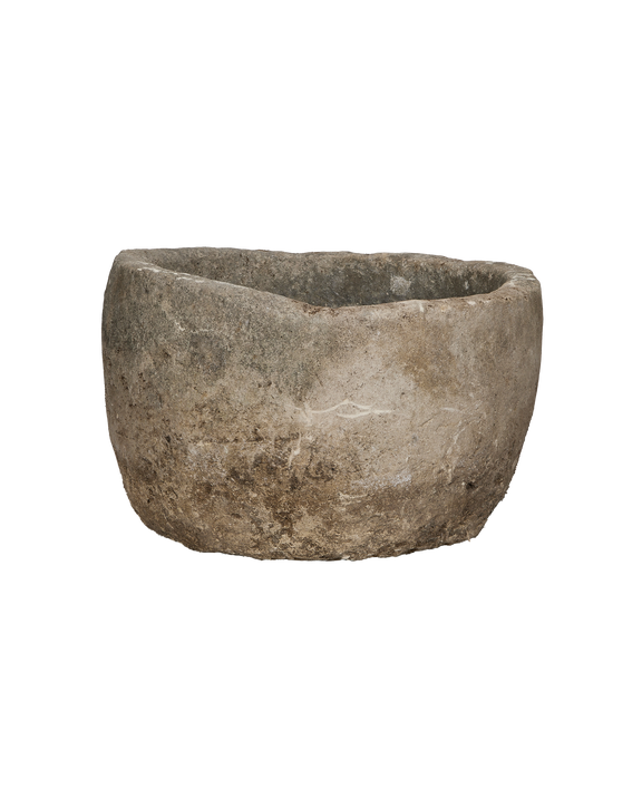 Limestone Trough - Round