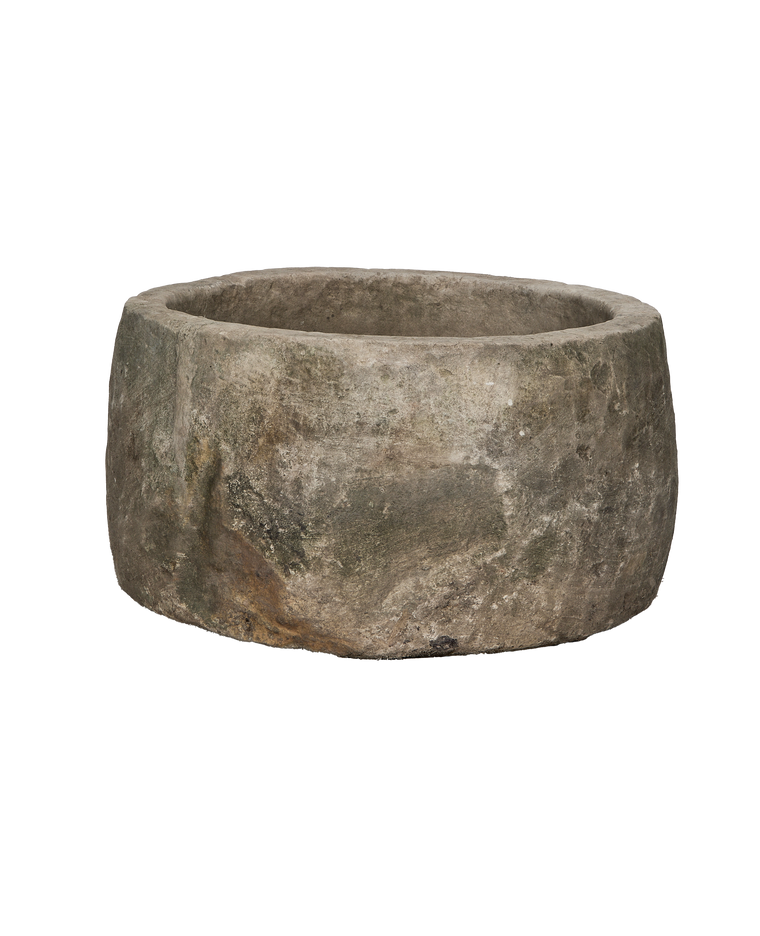 Limestone Trough - Round