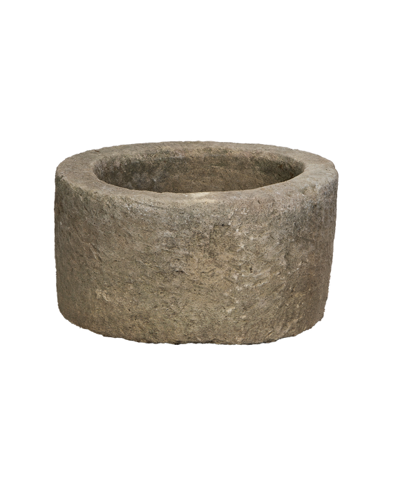 Limestone Trough - Round
