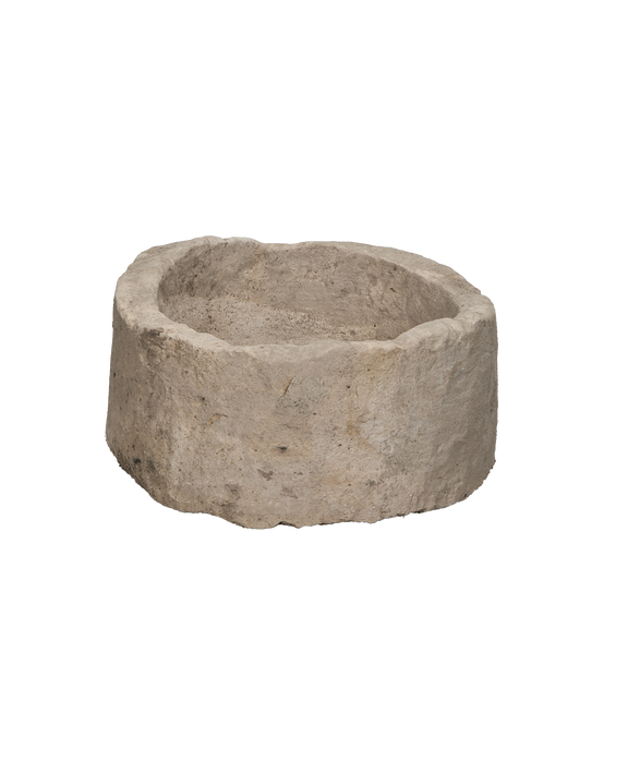 Limestone Trough - Round