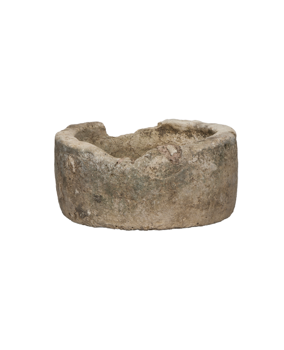 Limestone Trough - Round