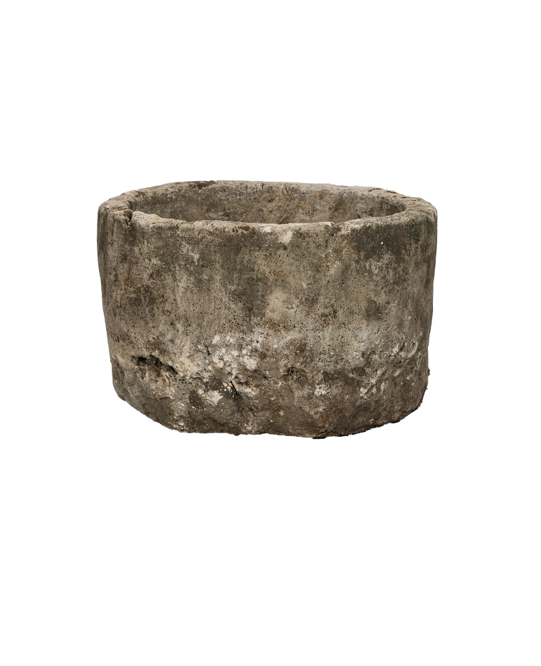 Limestone Trough - Round