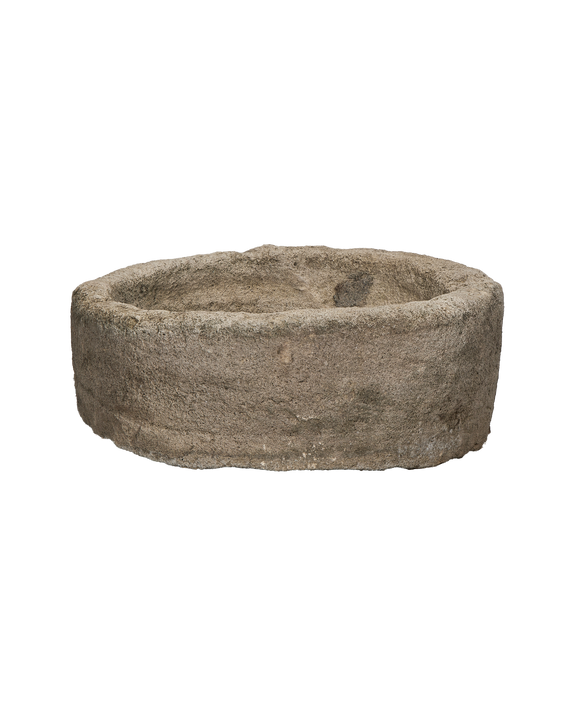 Limestone Trough - Round