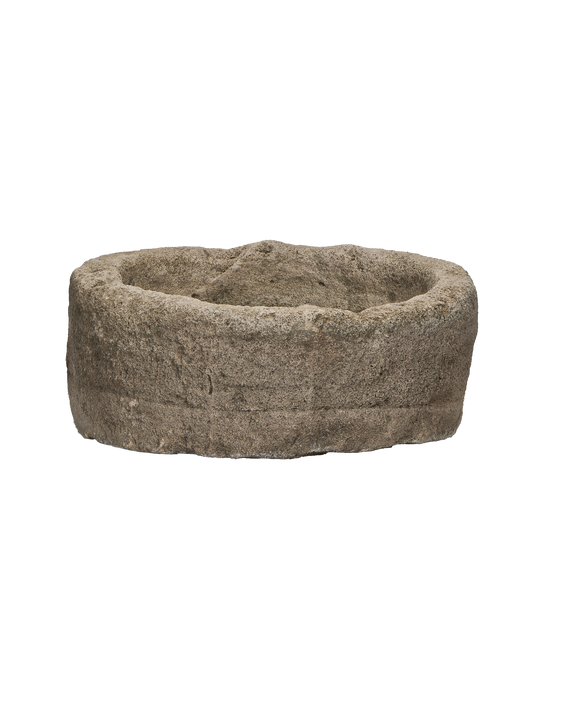 Limestone Trough - Round